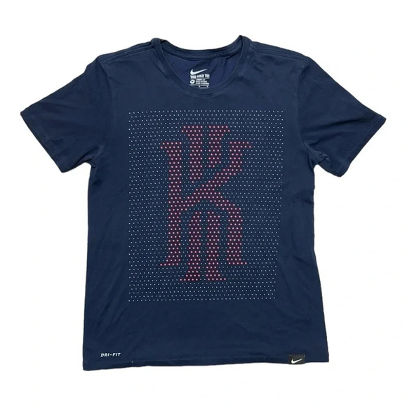 Men’s Nike KD Blue Tee With Stars & Dots Size Medium - Picture 1 of 11
